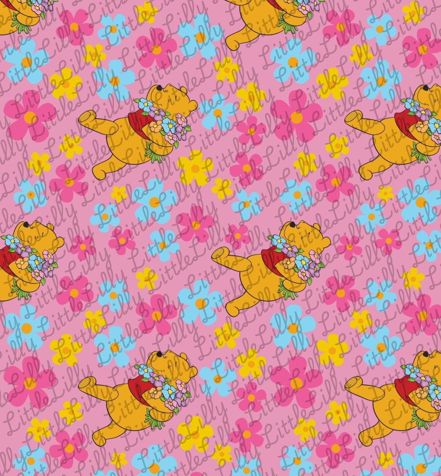 Little Lilly Seamless Designs: Bear Collection