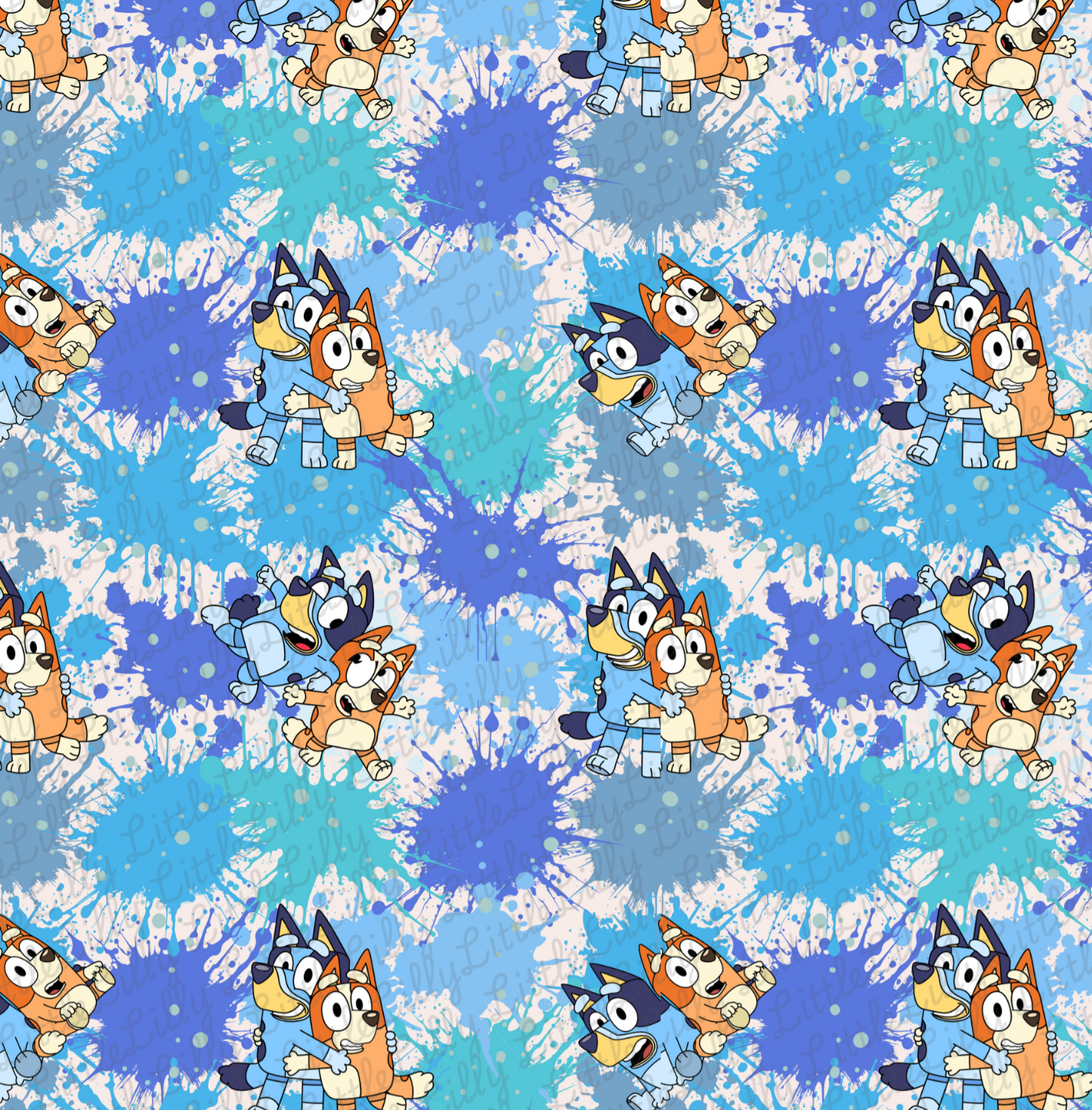 Little Lilly Seamless Designs: Dog Collection