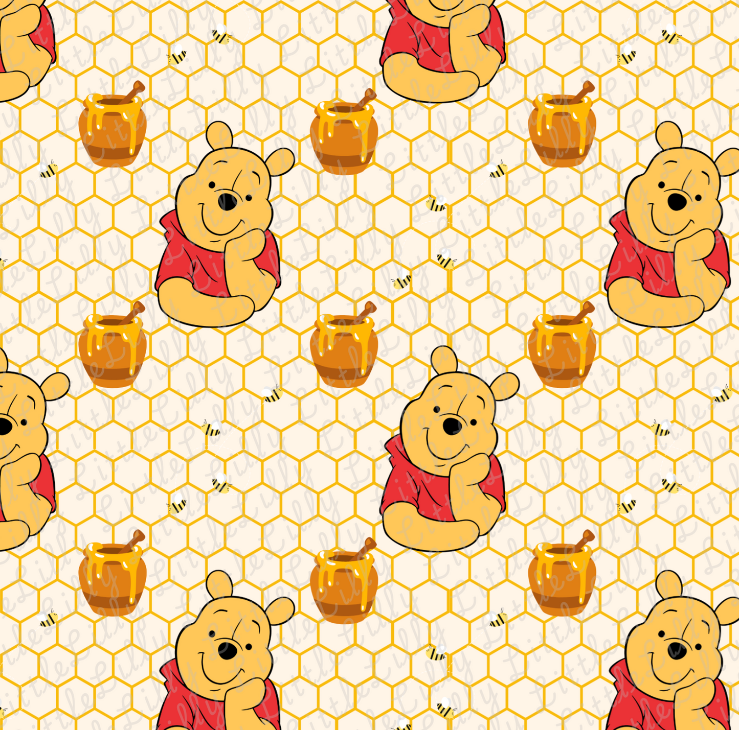 Little Lilly Seamless Designs: Bear Collection