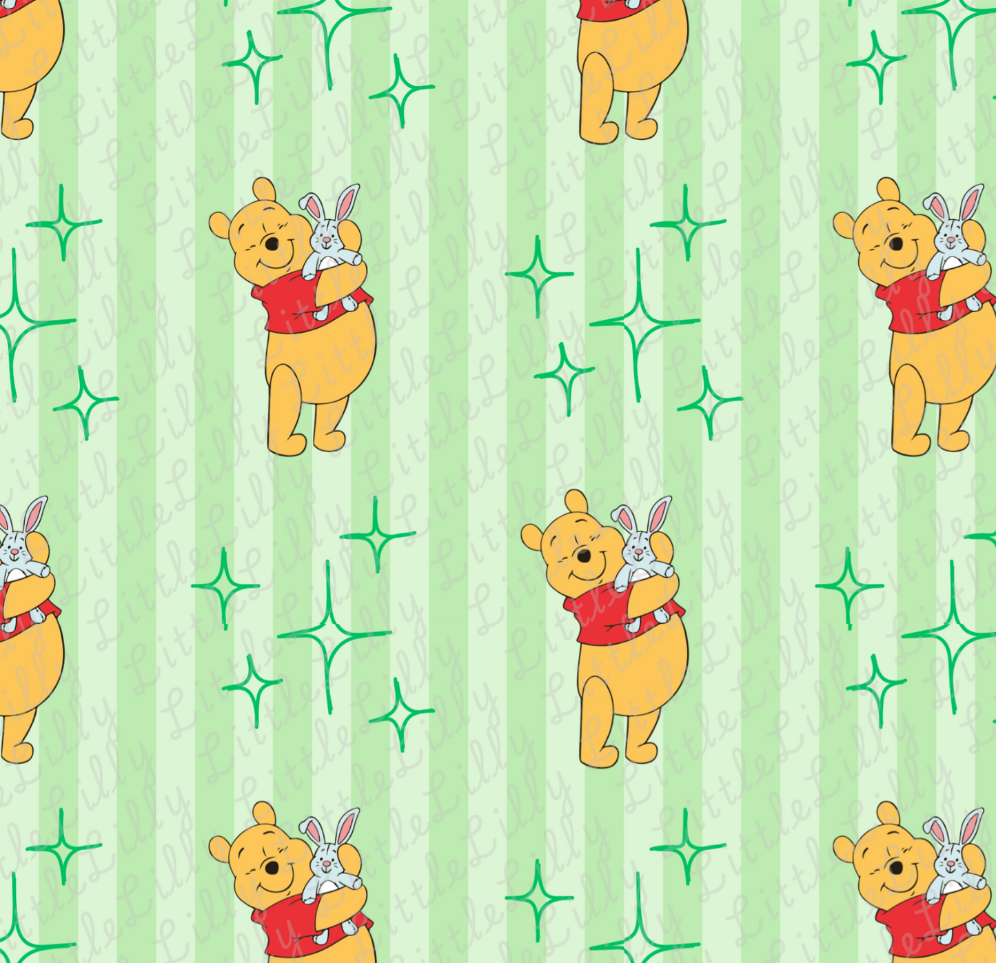 Little Lilly Seamless Designs: Bear Collection