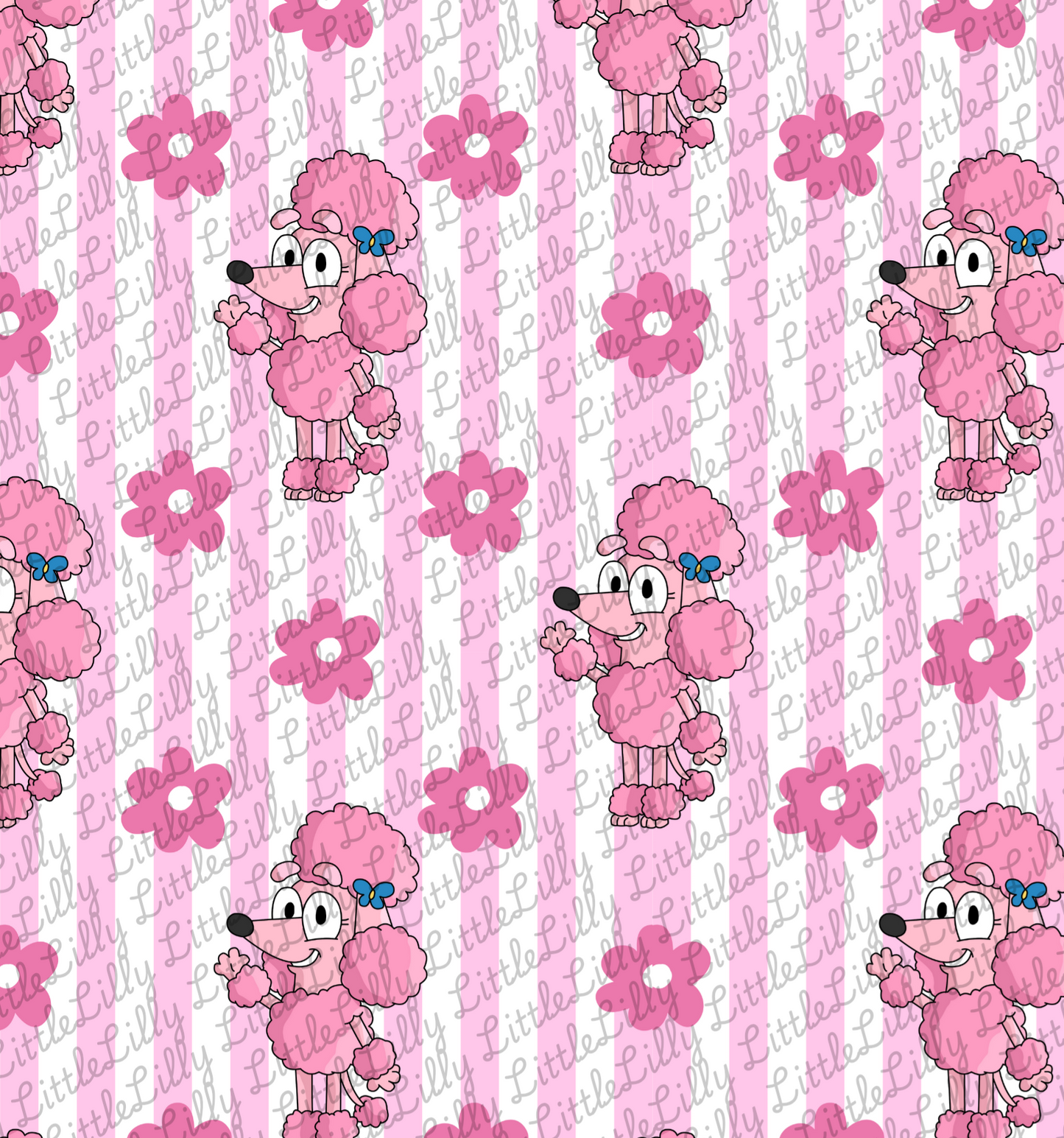 Little Lilly Seamless Designs: Dog Collection