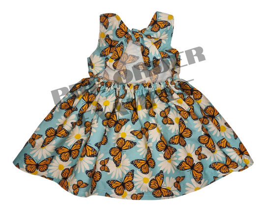 PRE ORDER Tie Back Girls Dress