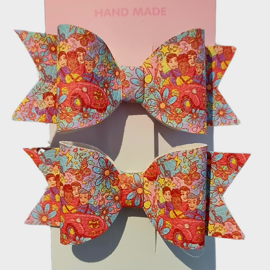 Toddler Character Hairbow Clip